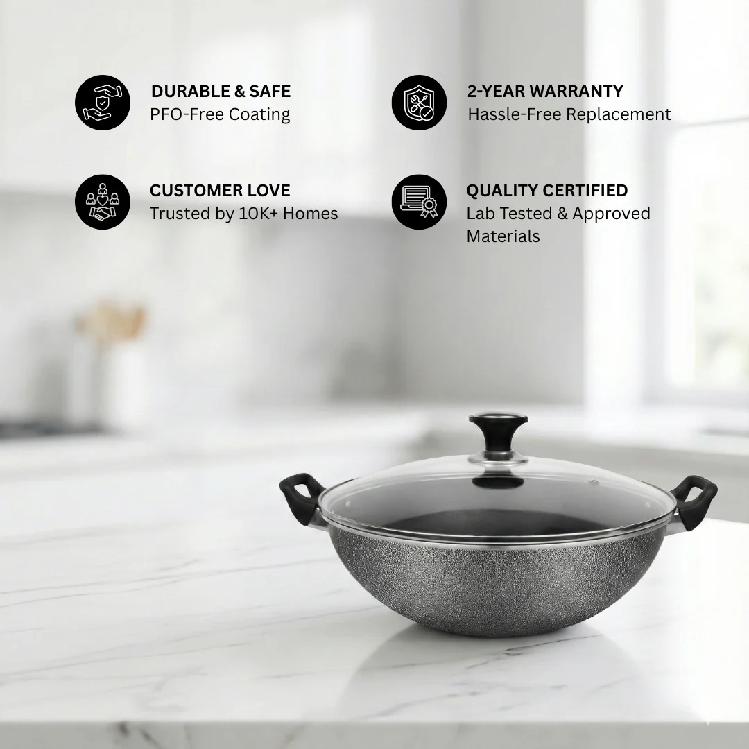 GL Cooking Wok Glass Lid - Image 3