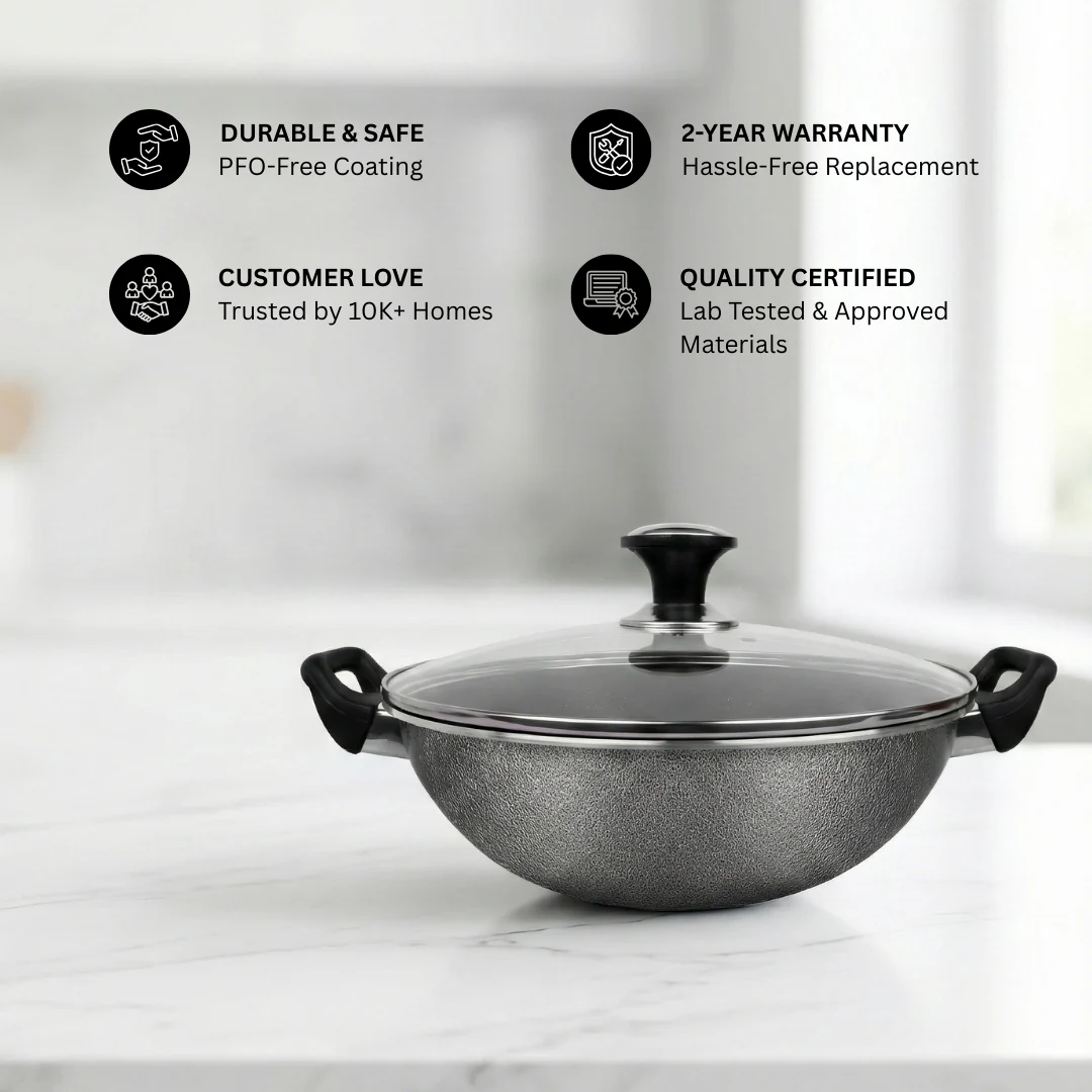 Galaxy GL Cooking Wok Glass Lid - Image 3