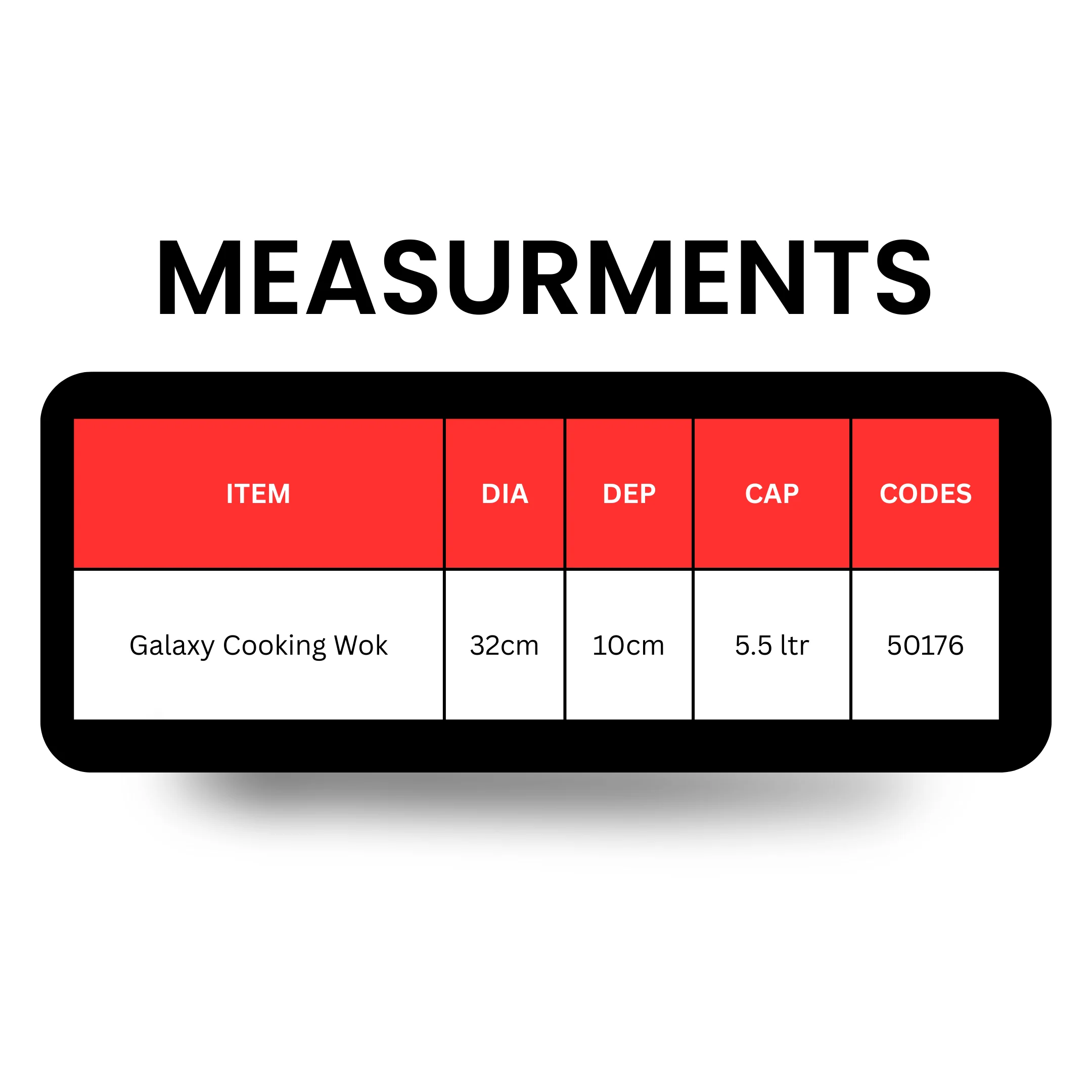 Galaxy GL Cooking Wok Glass Lid - Image 7